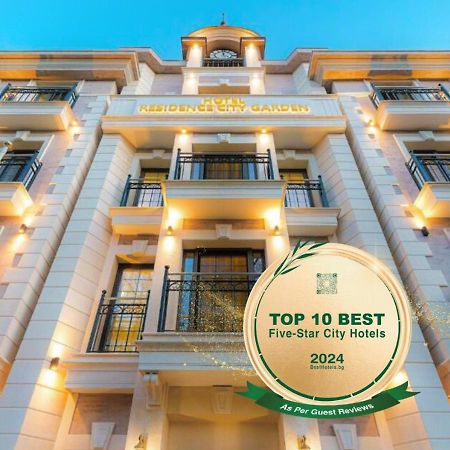 Residence City Garden - Certificate Of Excellence Top 10 Best Five-Stars City Hotels For 2024 Awarded By Htif Plovdiv Esterno foto